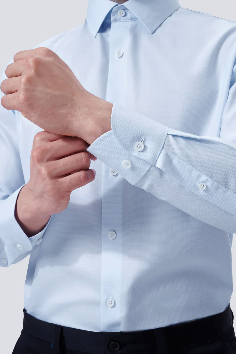 Supreme Cotton Twill Dress Shirt | Light Blue 17708N Supreme Cotton Twill Dress Shirt | Light Blue 17708N