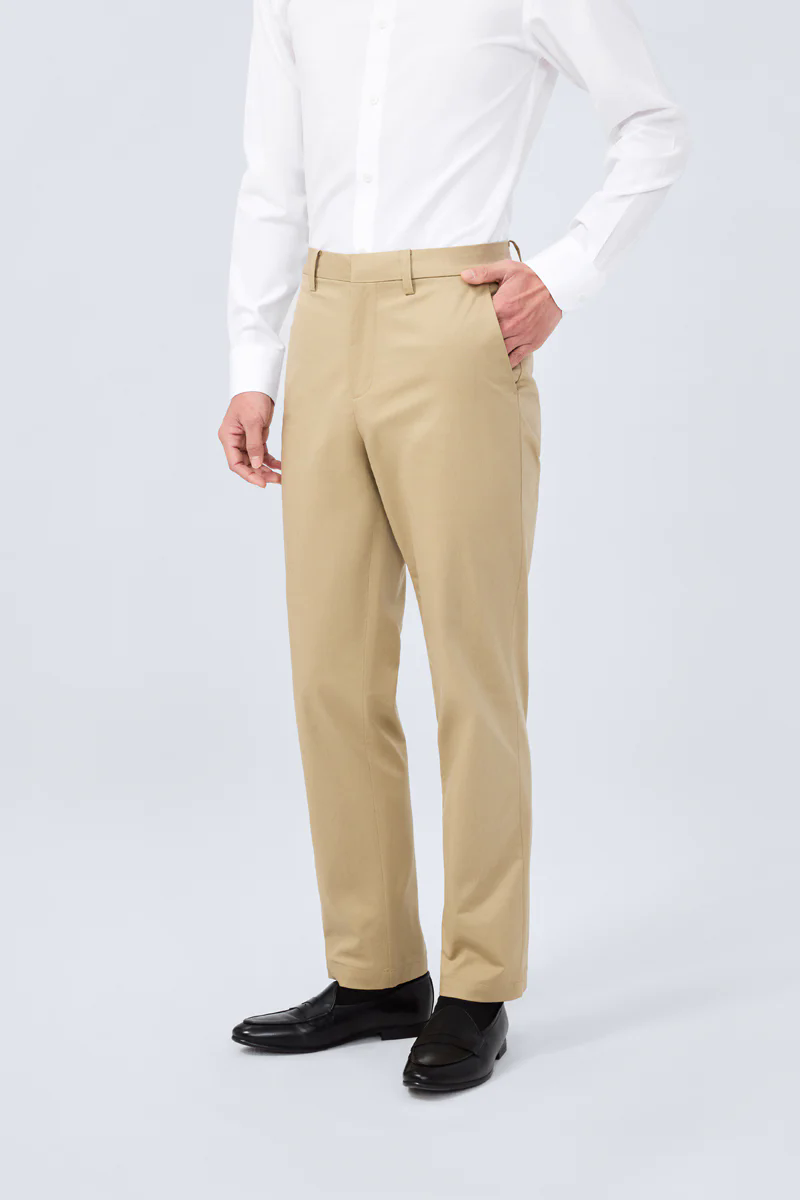 InstantCool Lightweight Twill Smart Pants | Dark Khaki GNE426 InstantCool Lightweight Twill Smart Pants | Dark Khaki GNE426