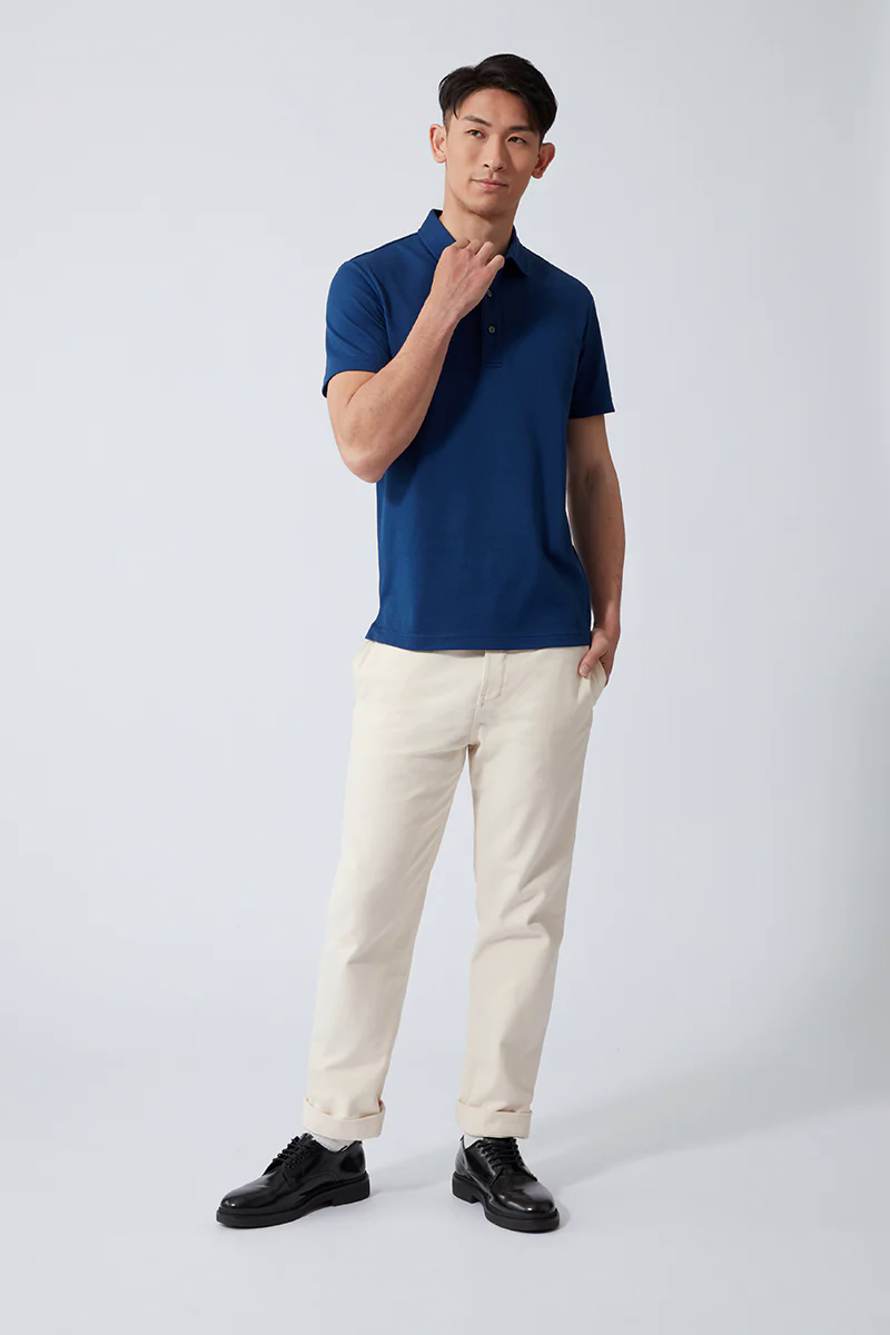 Regal Pique Polo | Blue NYE073 Regal Pique Polo | Blue NYE073