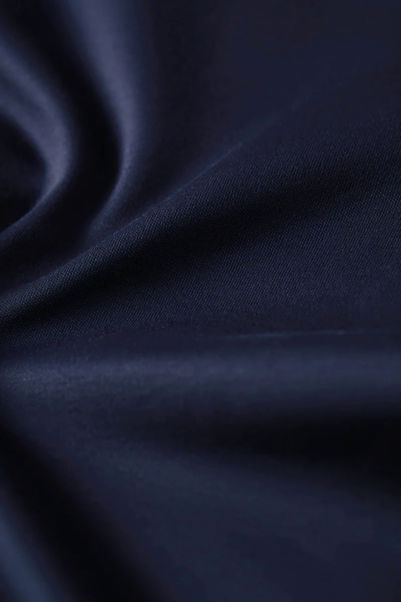Regal Interlock Long Sleeve Rugby Shirt | Navy NNY096