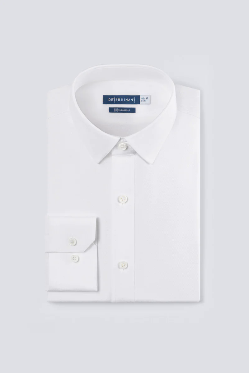 InstantCool Dobby Dress Shirt | White WH001Z InstantCool Dobby Dress Shirt | White WH001Z
