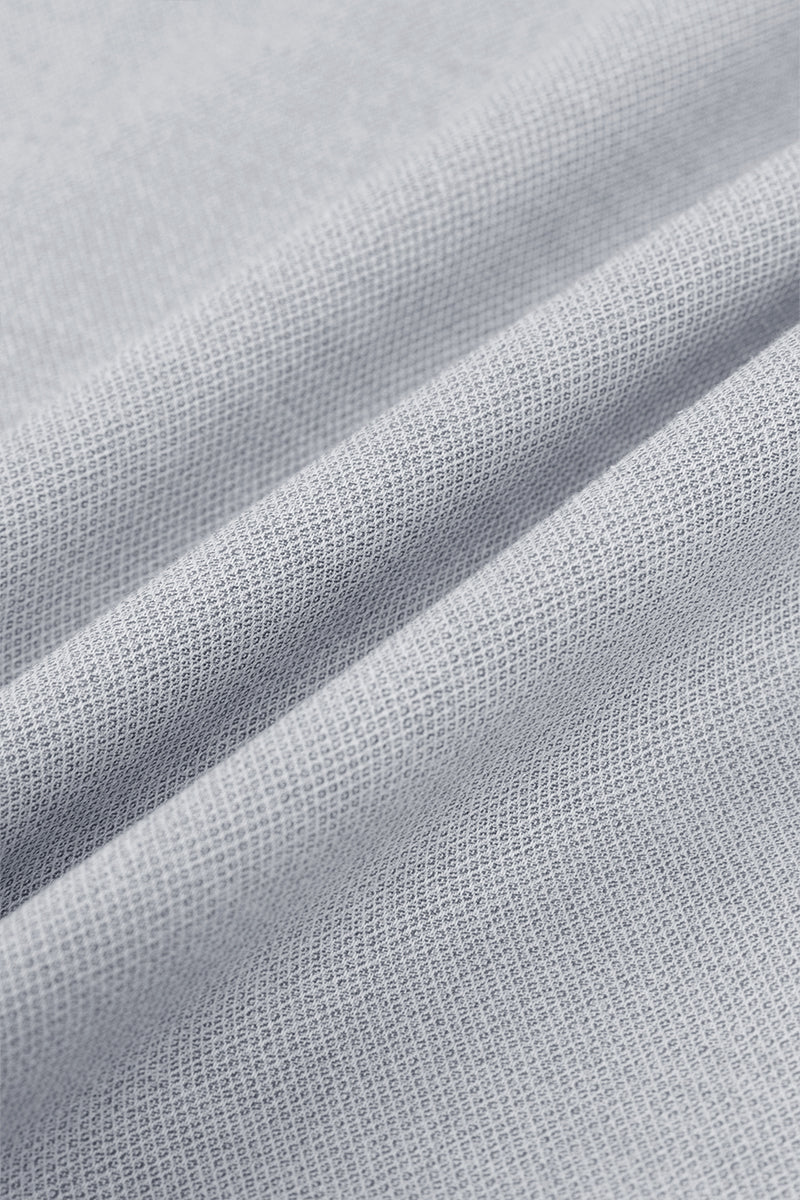 Waterless Dye Button-Down Smart Shirt | Grey 25238N Waterless Dye Button-Down Smart Shirt | Grey 25238N