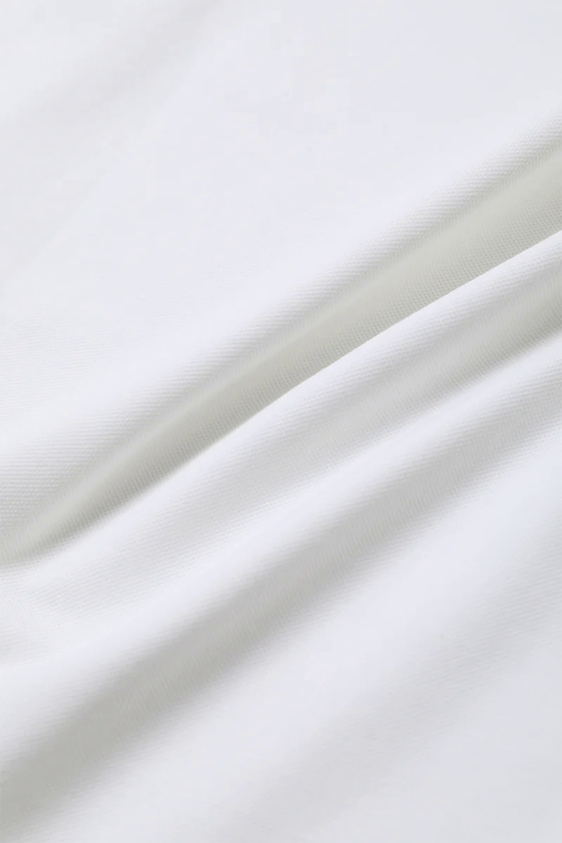 Pique Tipped Polo | White WH001Z Pique Tipped Polo | White WH001Z
