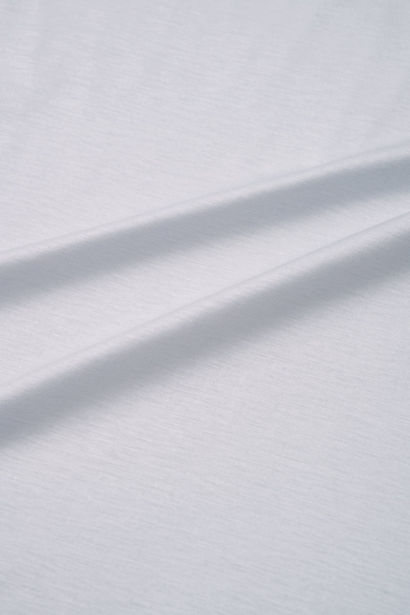 Supreme Cotton-Silk Crew Neck T-Shirt | Light Grey BLE038 Supreme Cotton-Silk Crew Neck T-Shirt | Light Grey BLE038