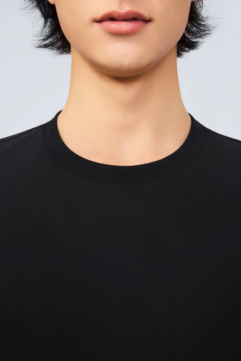 InstantCool Jersey Crew Neck T-Shirt | Black BKFD01 InstantCool Jersey Crew Neck T-Shirt | Black BKFD01