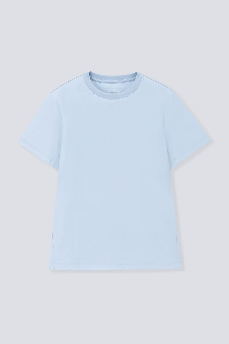 InstantCool Jersey Crew Neck T-Shirt | Light Blue BLE249 InstantCool Jersey Crew Neck T-Shirt | Light Blue BLE249