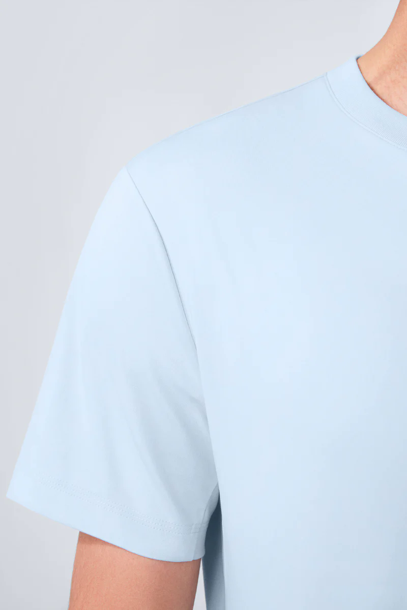 InstantCool Jersey Crew Neck T-Shirt | Light Blue BLE249 InstantCool Jersey Crew Neck T-Shirt | Light Blue BLE249