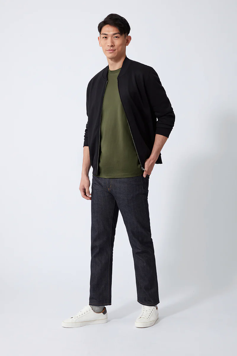 Regal Crew Neck T-Shirt | Olive GNE474 Regal Crew Neck T-Shirt | Olive GNE474
