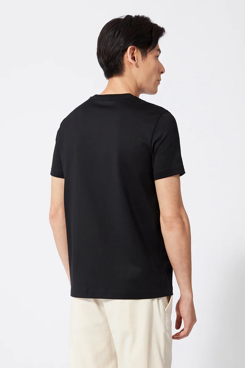 Regal Crew Neck T-Shirt | Black BKFD01 Regal Crew Neck T-Shirt | Black BKFD01