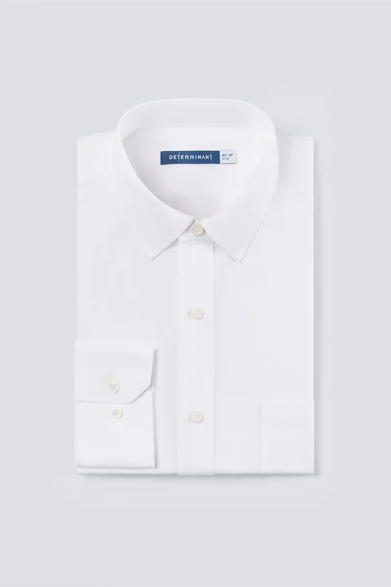 Wrinkle-Free Pinpoint Oxford Pocket Dress Shirt | White WH001Z Wrinkle-Free Pinpoint Oxford Pocket Dress Shirt | White WH001Z