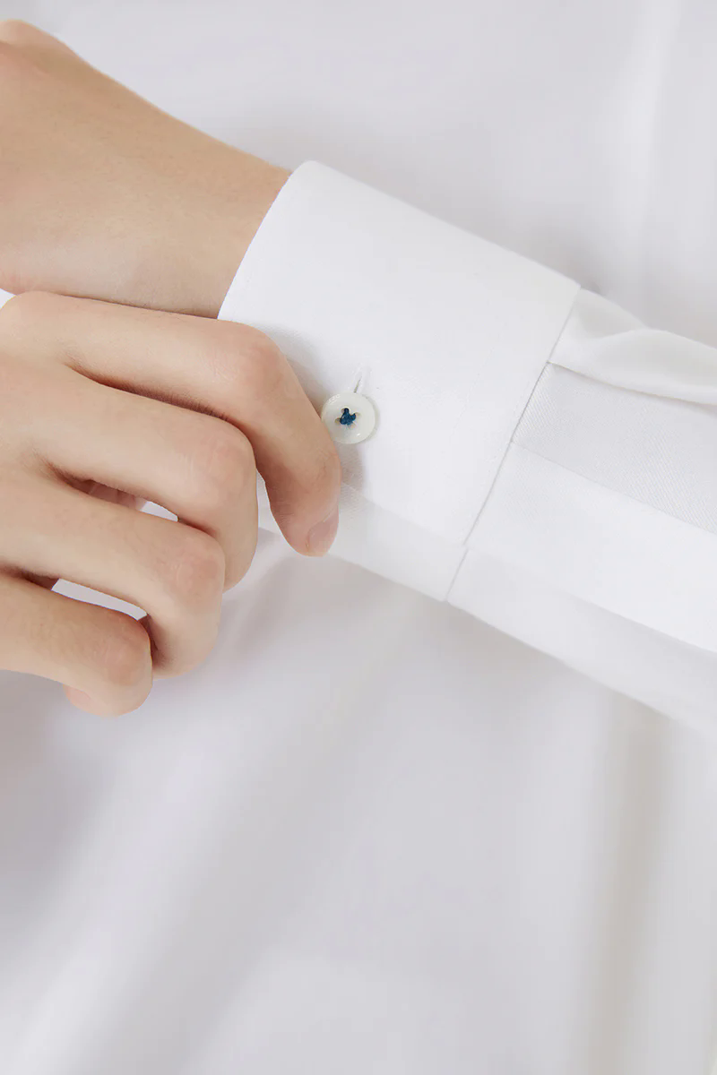 Twill Button-Down Smart Shirt | White WH001Z Twill Button-Down Smart Shirt | White WH001Z