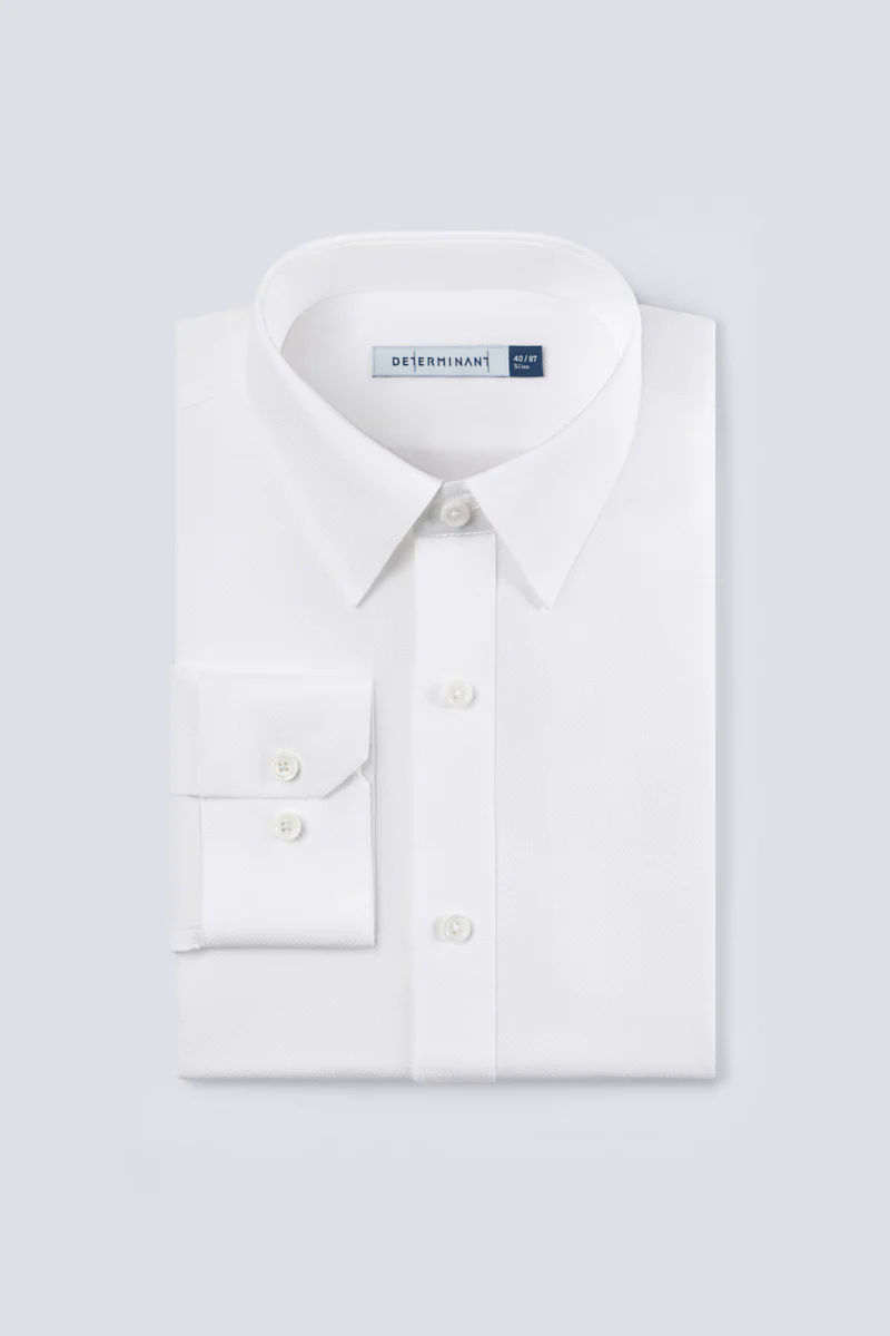 Supreme Cotton Honeycomb Dress Shirt | White WH001Z Supreme Cotton Honeycomb Dress Shirt | White WH001Z