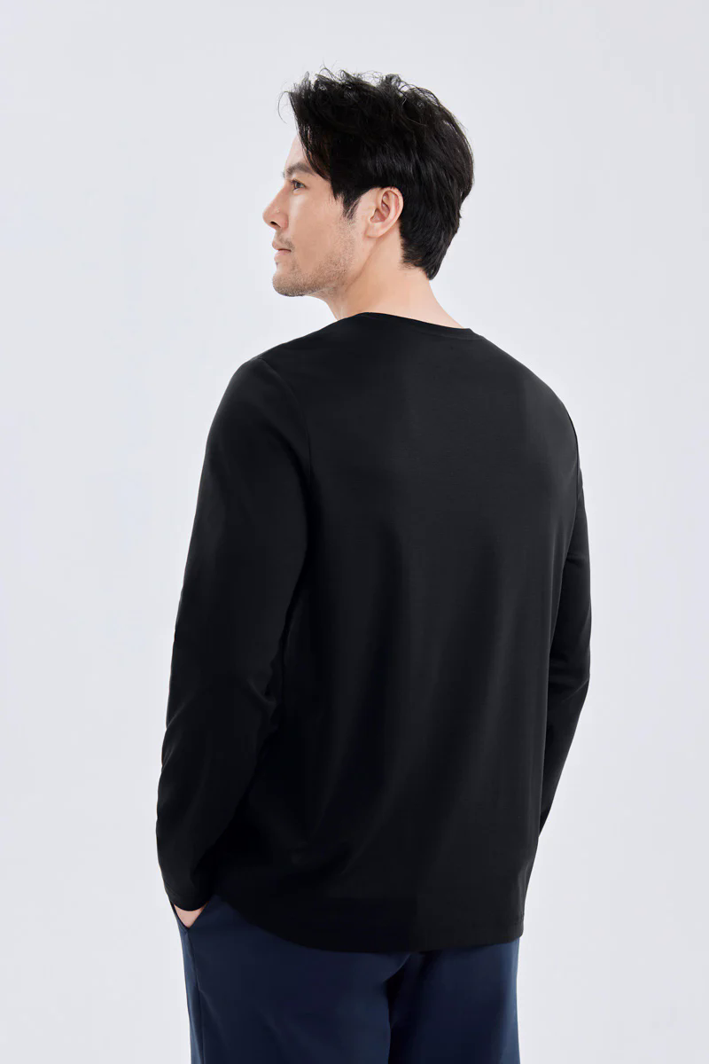 HeatGuard Crew Neck Long Sleeve T-Shirt | Black BKFD01 HeatGuard Crew Neck Long Sleeve T-Shirt | Black BKFD01