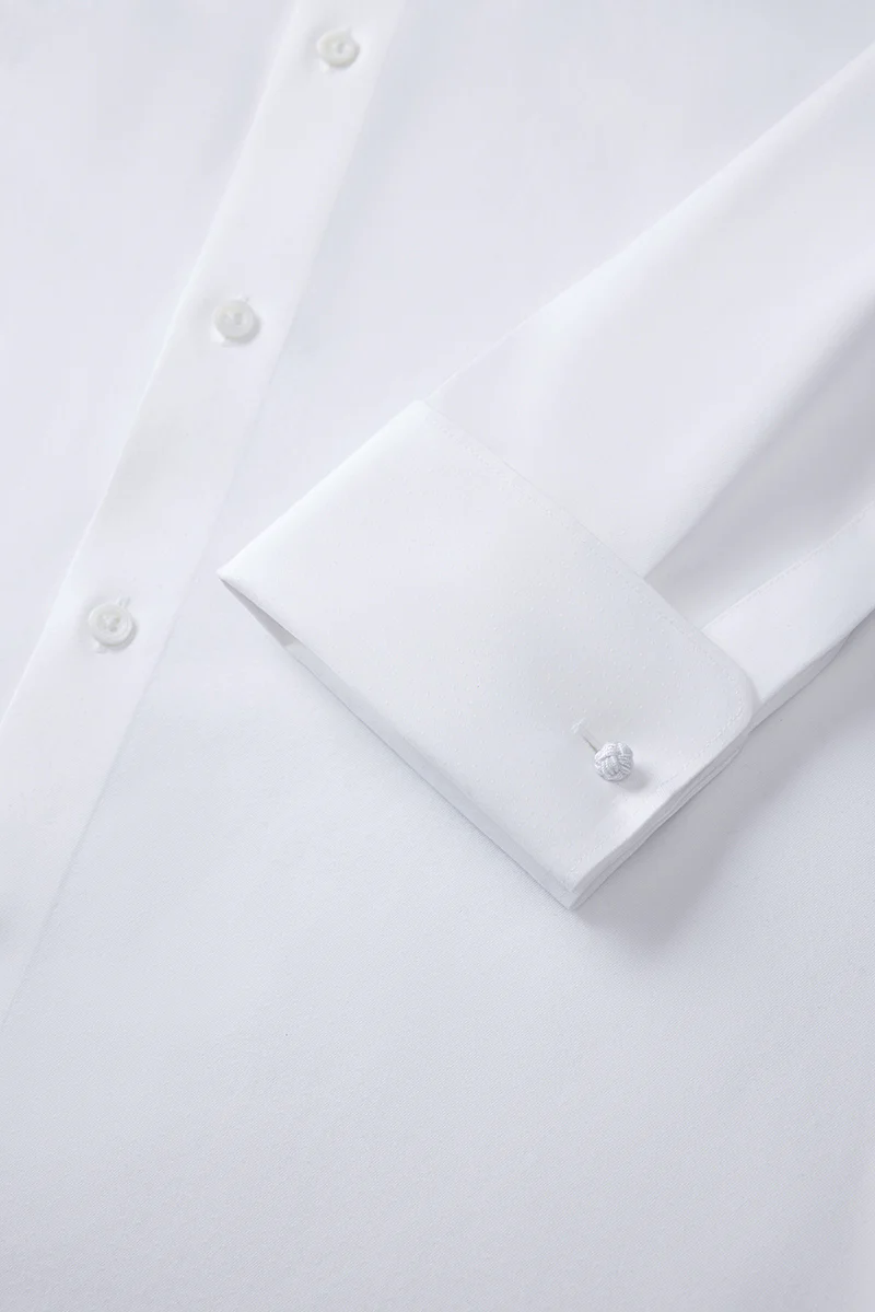 Supreme Cotton French Cuff Dress Shirt | White WH001Z Supreme Cotton French Cuff Dress Shirt | White WH001Z