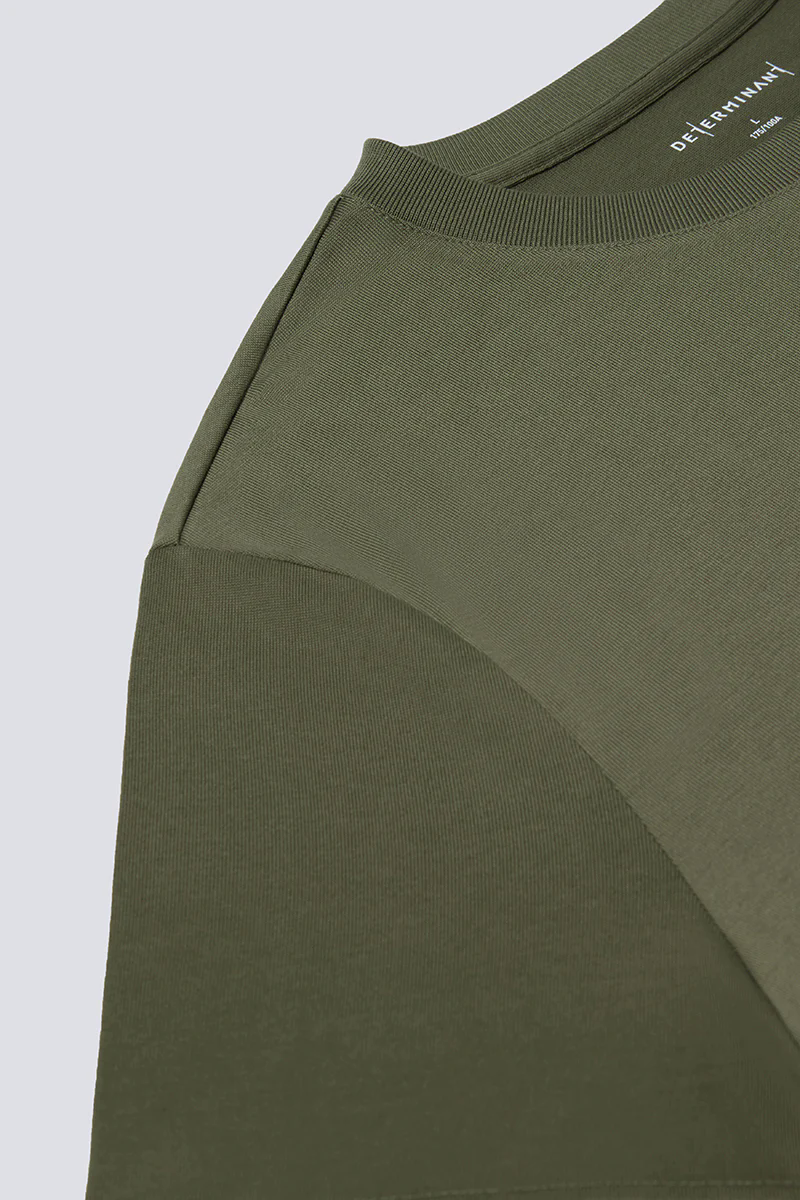 Regal Crew Neck T-Shirt | Olive GNE474 Regal Crew Neck T-Shirt | Olive GNE474
