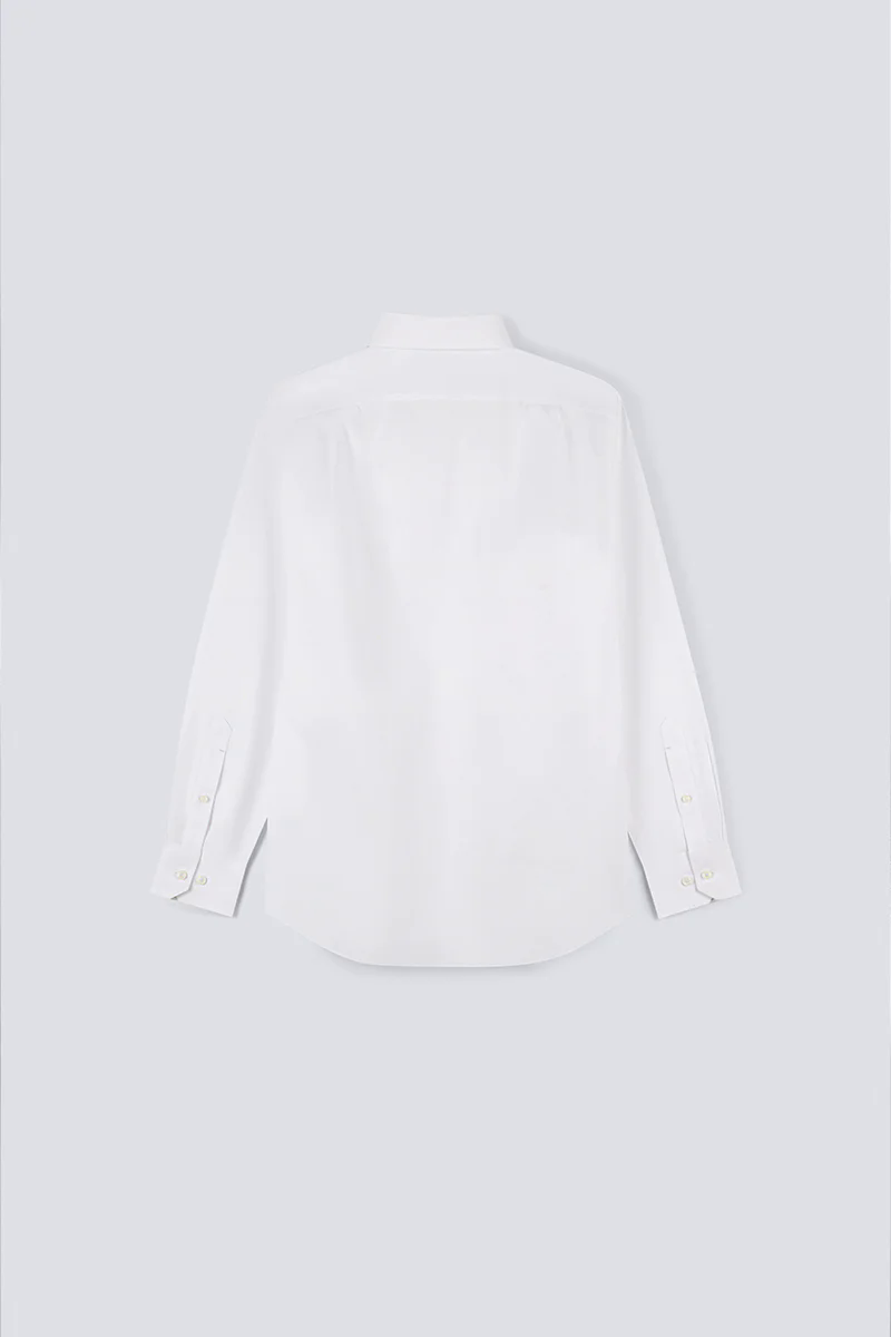 Wrinkle-Free Pinpoint Oxford Pocket Dress Shirt | White WH001Z Wrinkle-Free Pinpoint Oxford Pocket Dress Shirt | White WH001Z