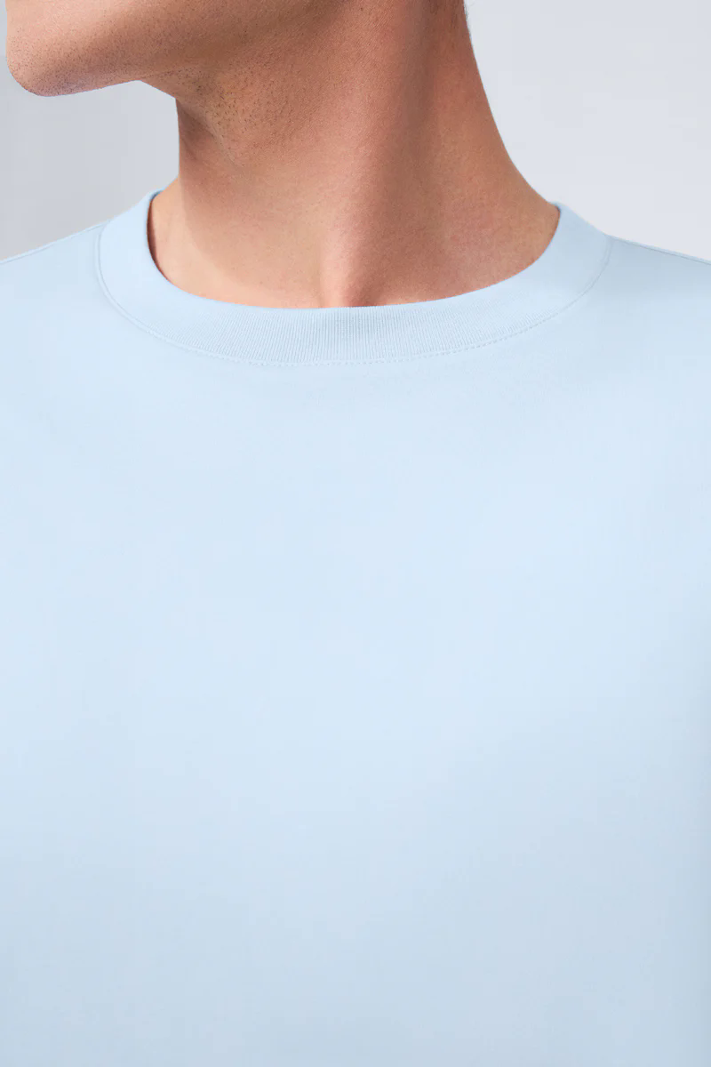 InstantCool Jersey Crew Neck T-Shirt | Light Blue BLE249 InstantCool Jersey Crew Neck T-Shirt | Light Blue BLE249