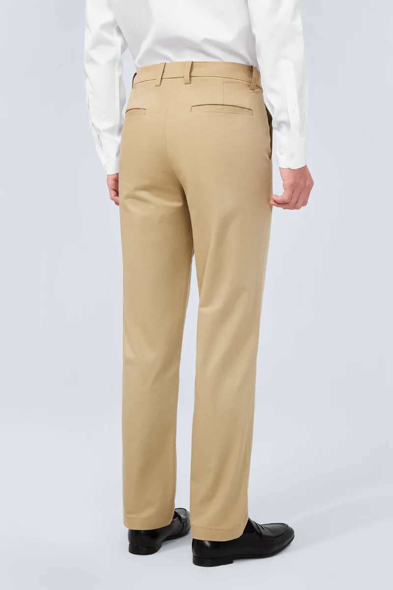 InstantCool Lightweight Twill Smart Pants | Dark Khaki GNE426 InstantCool Lightweight Twill Smart Pants | Dark Khaki GNE426