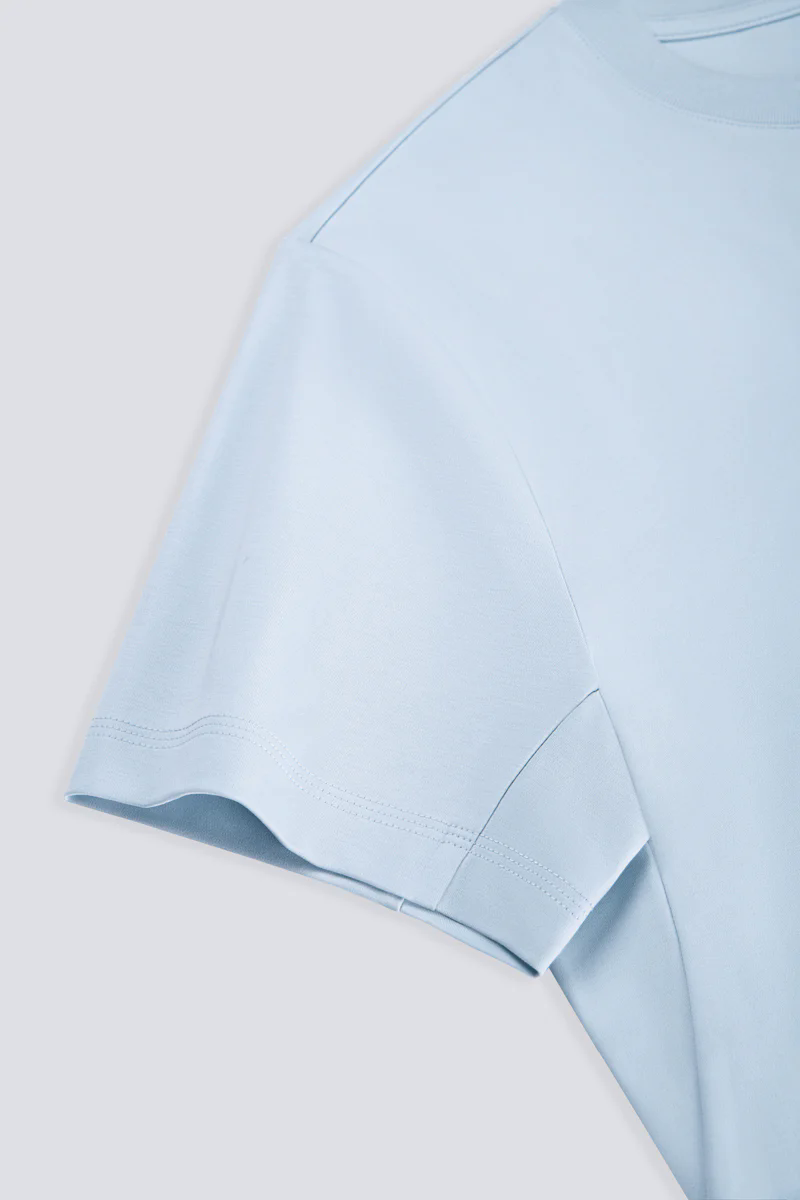 InstantCool Jersey Crew Neck T-Shirt | Light Blue BLE249 InstantCool Jersey Crew Neck T-Shirt | Light Blue BLE249