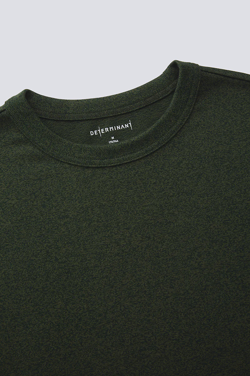 Waterless Dye Relaxed-Fit T-Shirt | Dark Green GN0609 Waterless Dye Relaxed-Fit T-Shirt | Dark Green GN0609