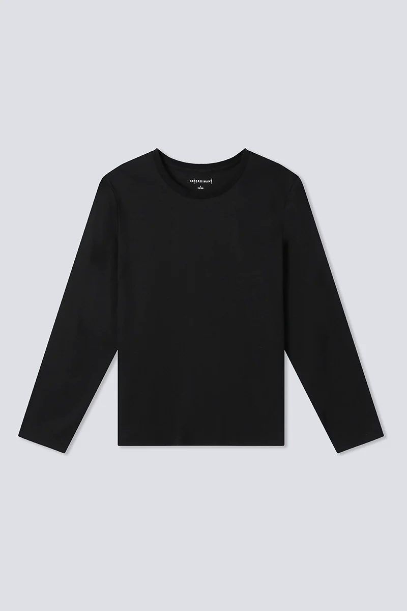 HeatGuard Crew Neck Long Sleeve T-Shirt | Black BKFD01 HeatGuard Crew Neck Long Sleeve T-Shirt | Black BKFD01