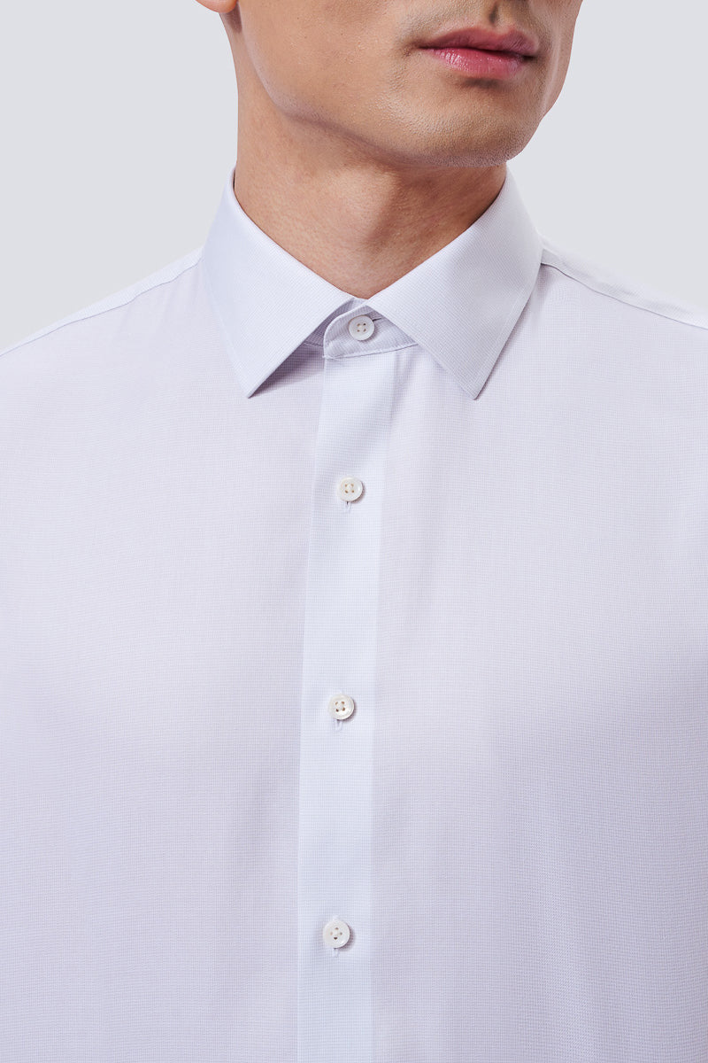 Supreme Cotton Twill Dress Shirt | Light Grey 16160N Supreme Cotton Twill Dress Shirt | Light Grey 16160N