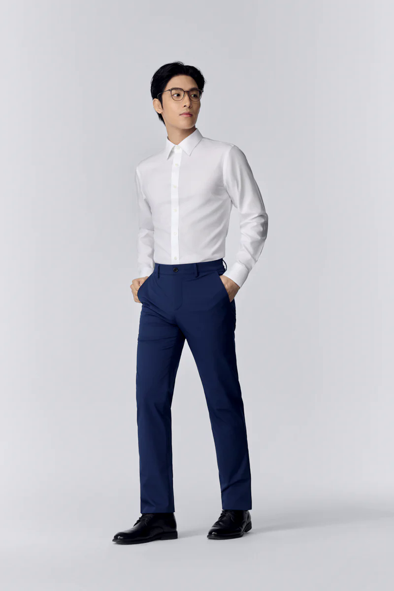 Supreme Cotton Honeycomb Dress Shirt | White WH001Z Supreme Cotton Honeycomb Dress Shirt | White WH001Z
