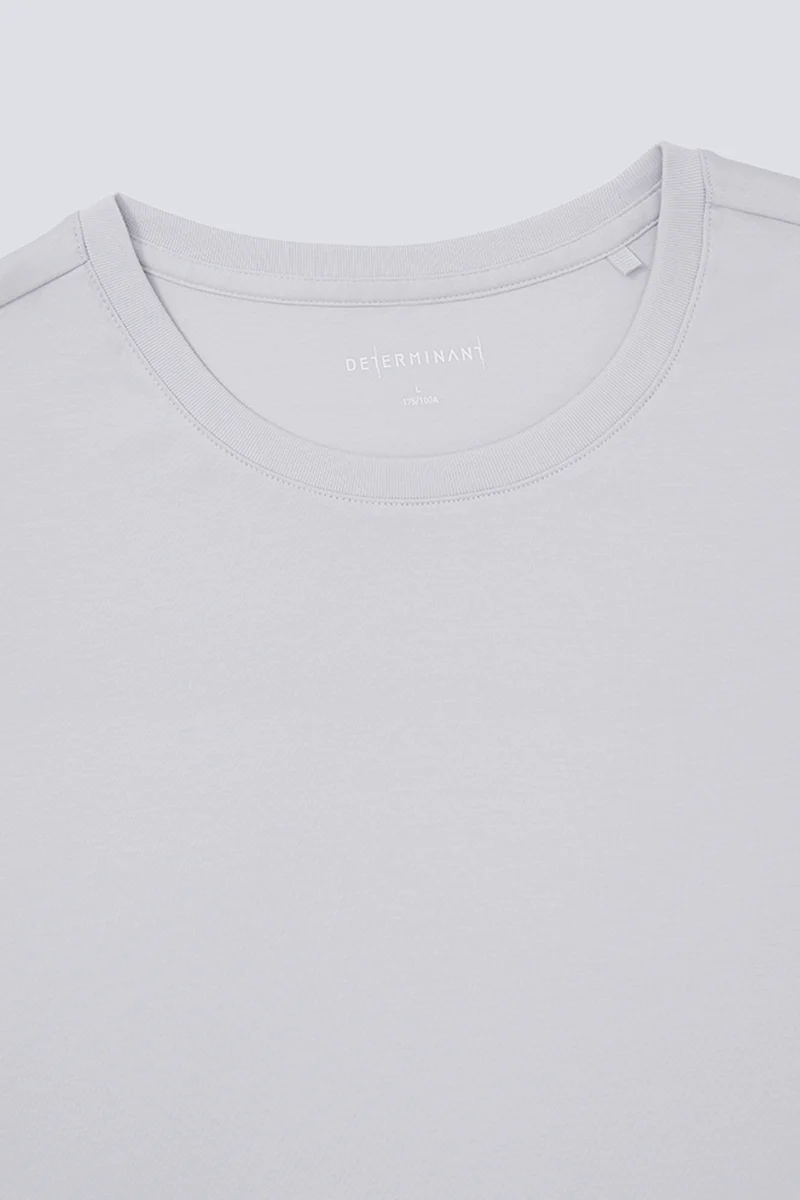 Softex Crew Neck T-Shirt | Light Grey GYFL01 Softex Crew Neck T-Shirt | Light Grey GYFL01