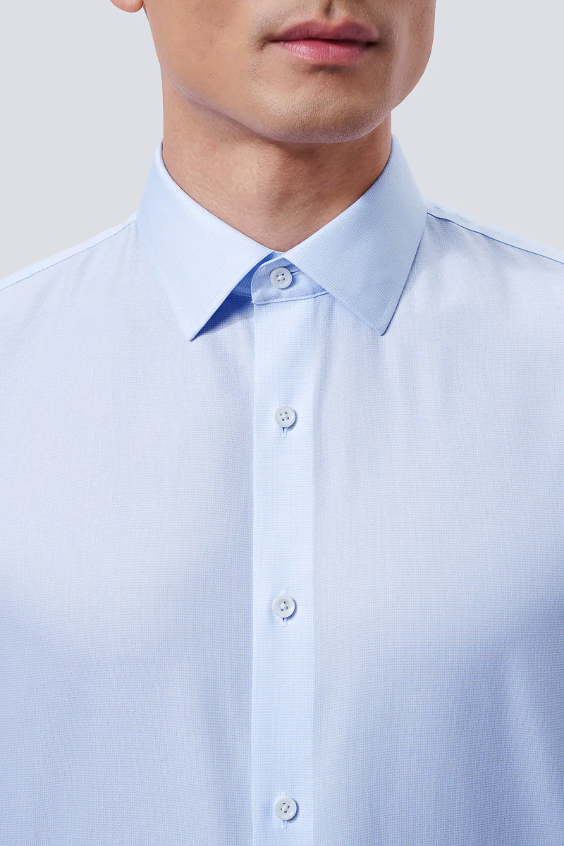 Supreme Cotton Twill Dress Shirt | Light Blue 17708N Supreme Cotton Twill Dress Shirt | Light Blue 17708N