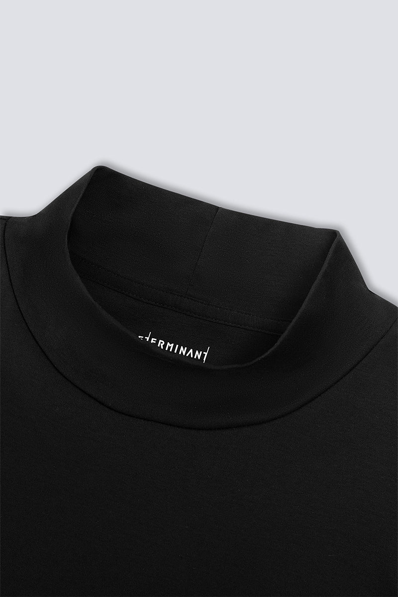 HeatGuard Mock Neck Long Sleeve T-Shirt | Black BKFD01 HeatGuard Mock Neck Long Sleeve T-Shirt | Black BKFD01