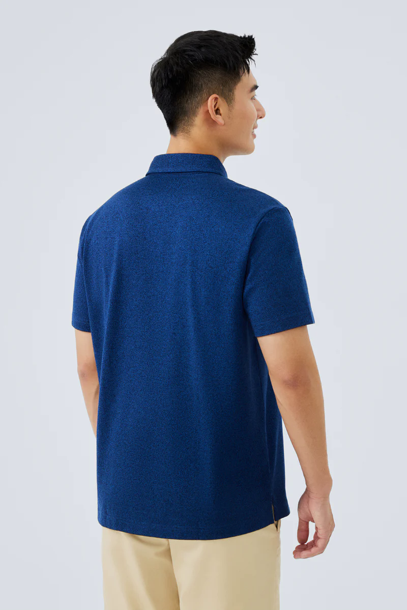 Waterless Dye Jersey Polo | Dark Blue BL3012 Waterless Dye Jersey Polo | Dark Blue BL3012