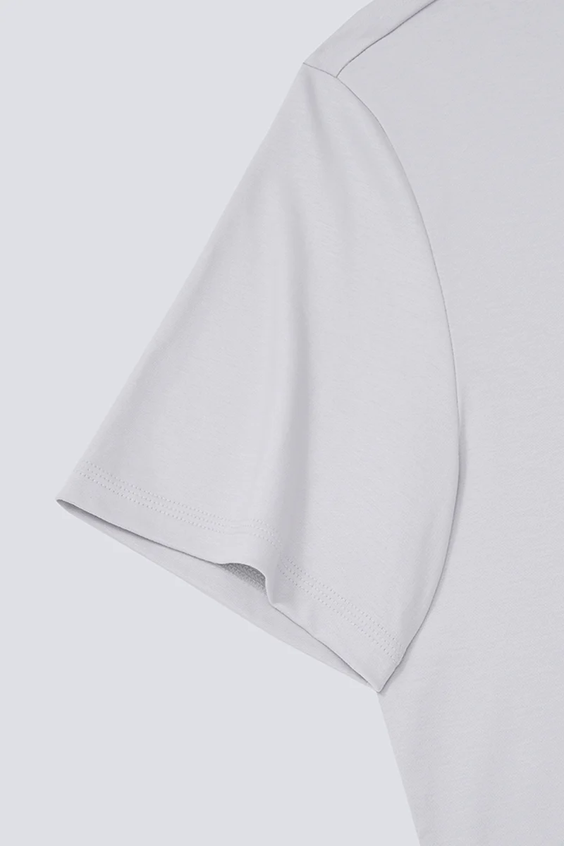 Softex Crew Neck T-Shirt | Light Grey GYFL01 Softex Crew Neck T-Shirt | Light Grey GYFL01