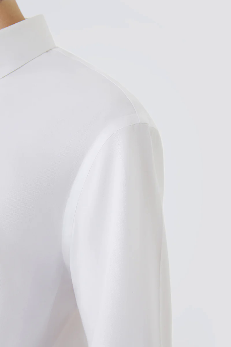 Twill Button-Down Smart Shirt | White WH001Z Twill Button-Down Smart Shirt | White WH001Z