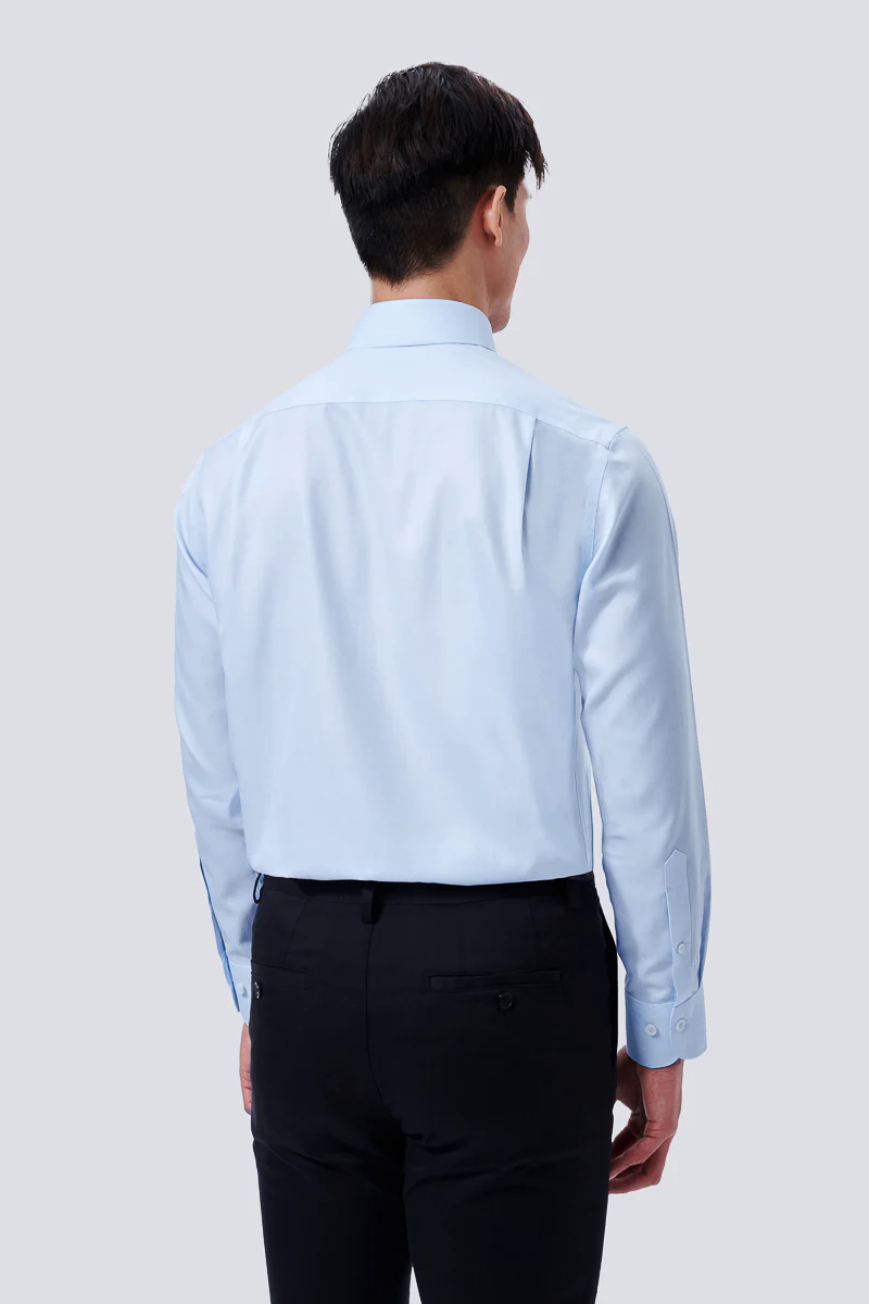 Supreme Cotton Twill Dress Shirt | Light Blue 17708N Supreme Cotton Twill Dress Shirt | Light Blue 17708N