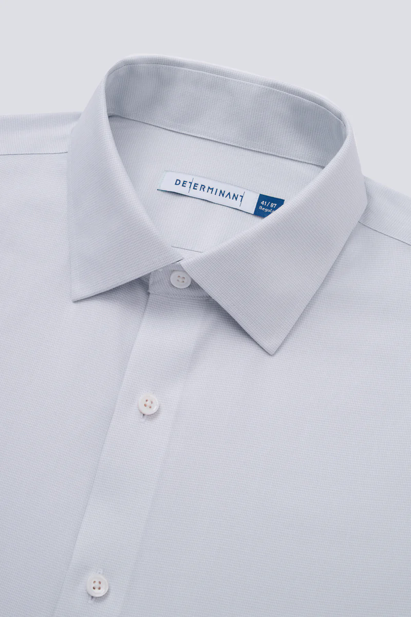 Supreme Cotton Twill Dress Shirt | Light Grey 16160N Supreme Cotton Twill Dress Shirt | Light Grey 16160N