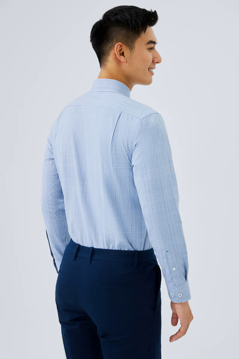 Waterless Dye Dress Shirt | Blue 23410N Waterless Dye Dress Shirt | Blue 23410N