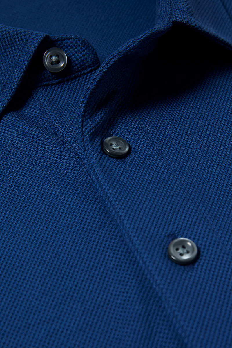 Regal Pique Polo | Blue NYE073 Regal Pique Polo | Blue NYE073