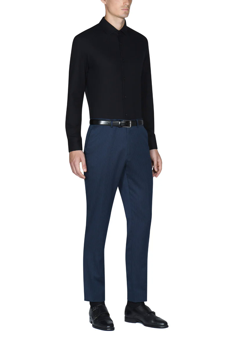 Knit Smart Shirt | Black BKFD01 Knit Smart Shirt | Black BKFD01